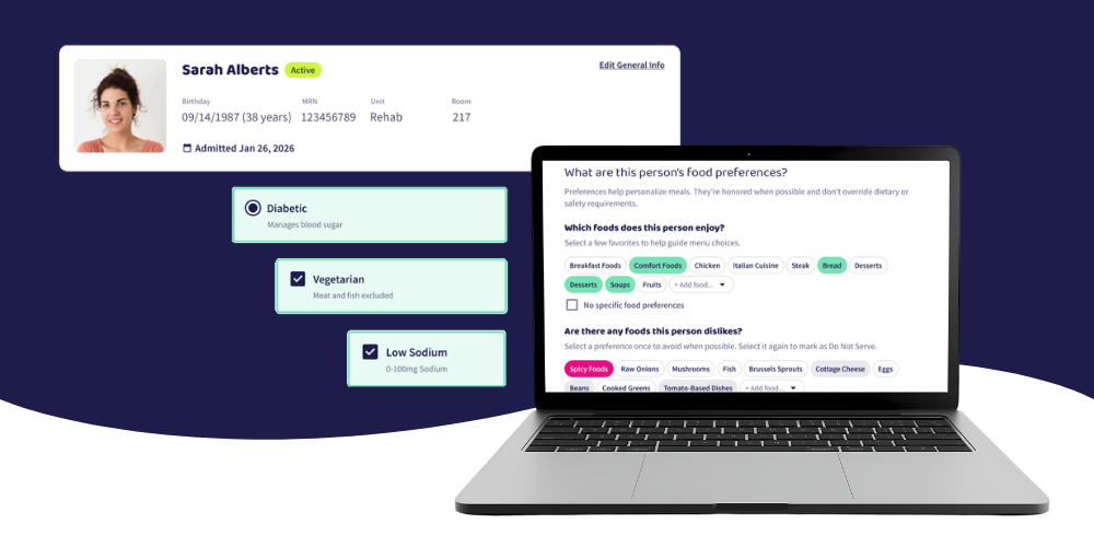 Plated Foodservice Dietary Management Software
