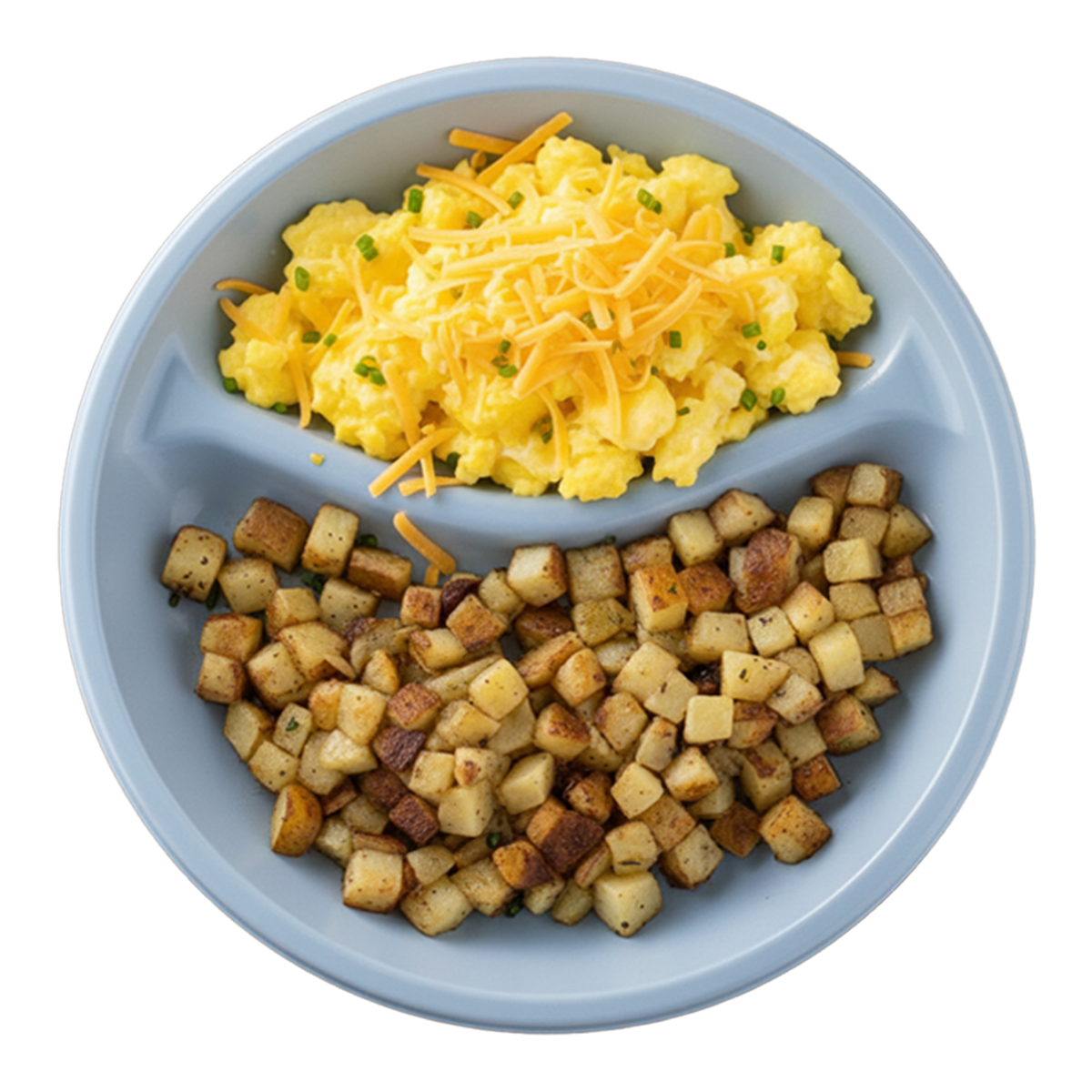 Scrambled Eggs Russet Potatoes