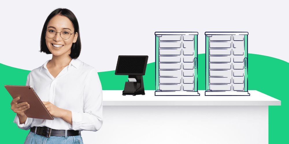 Gen Z person and Plated Foodservice System