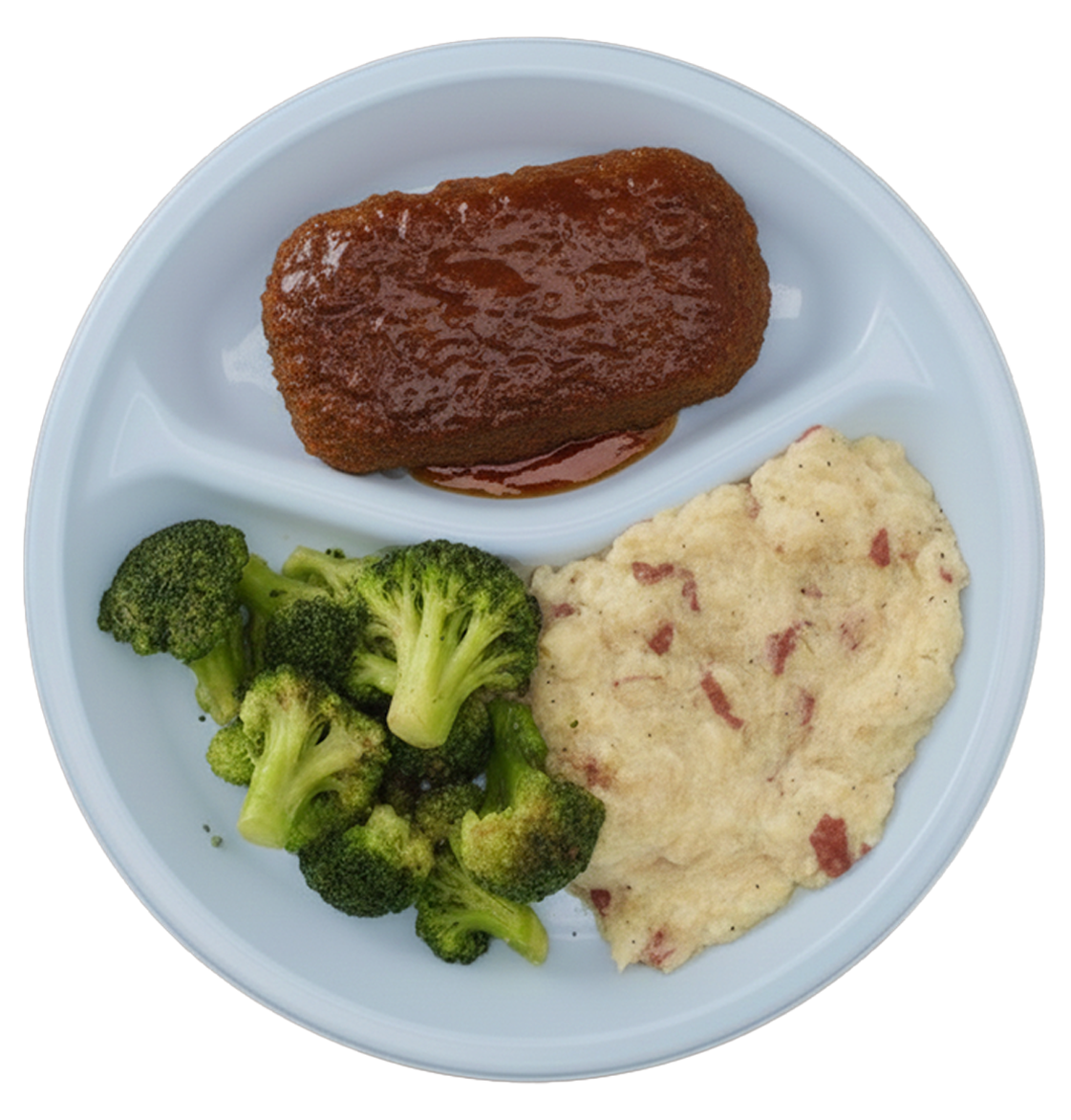 Meatloaf w Mashed Potaotes (1)