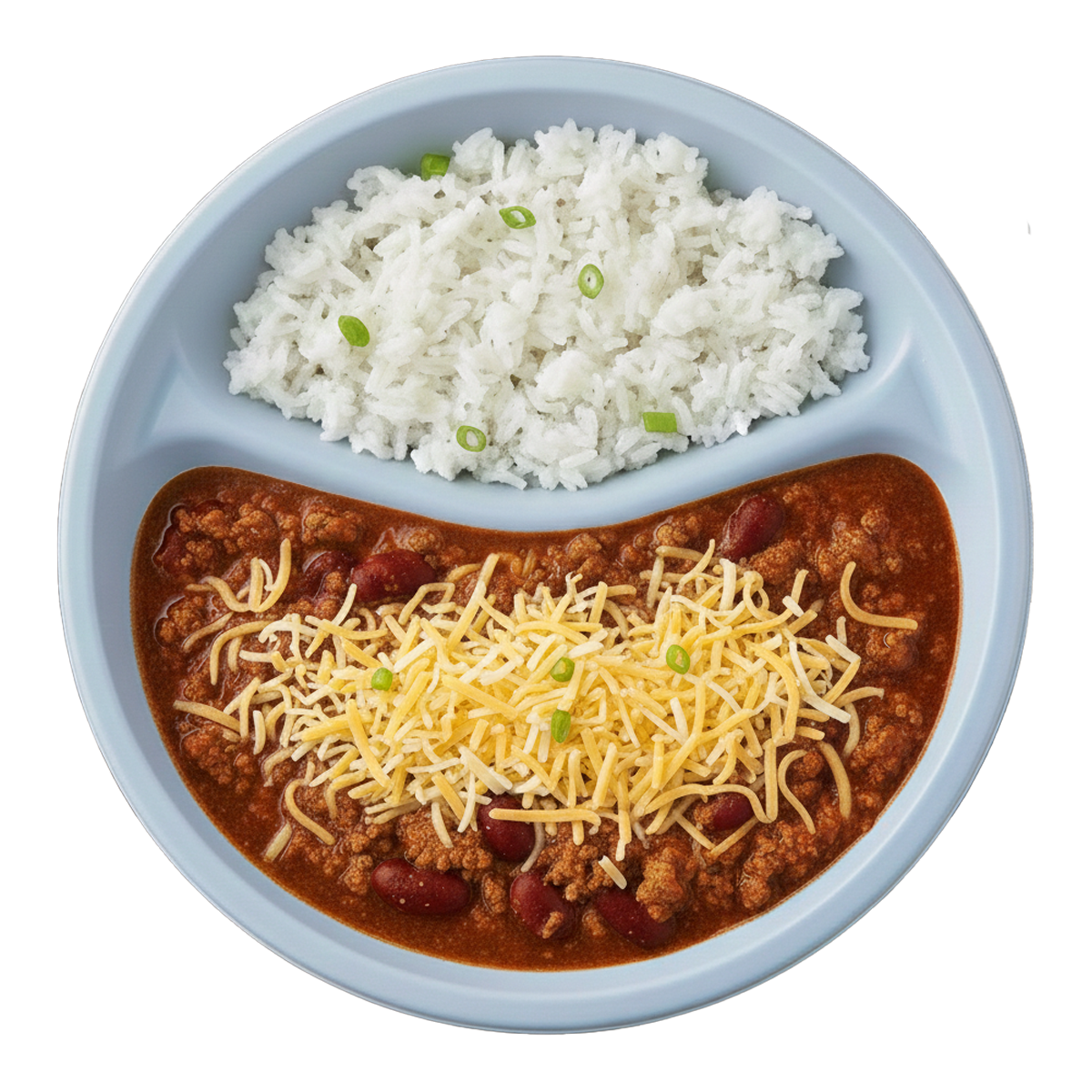 Turkey Chili with White Rice 2 Turkey Chili with White Rice 2